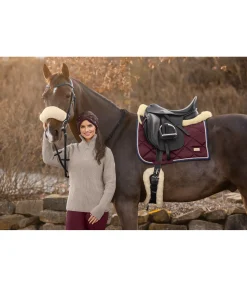 Amortisseur en véritable fourrure d'agneau Sydney