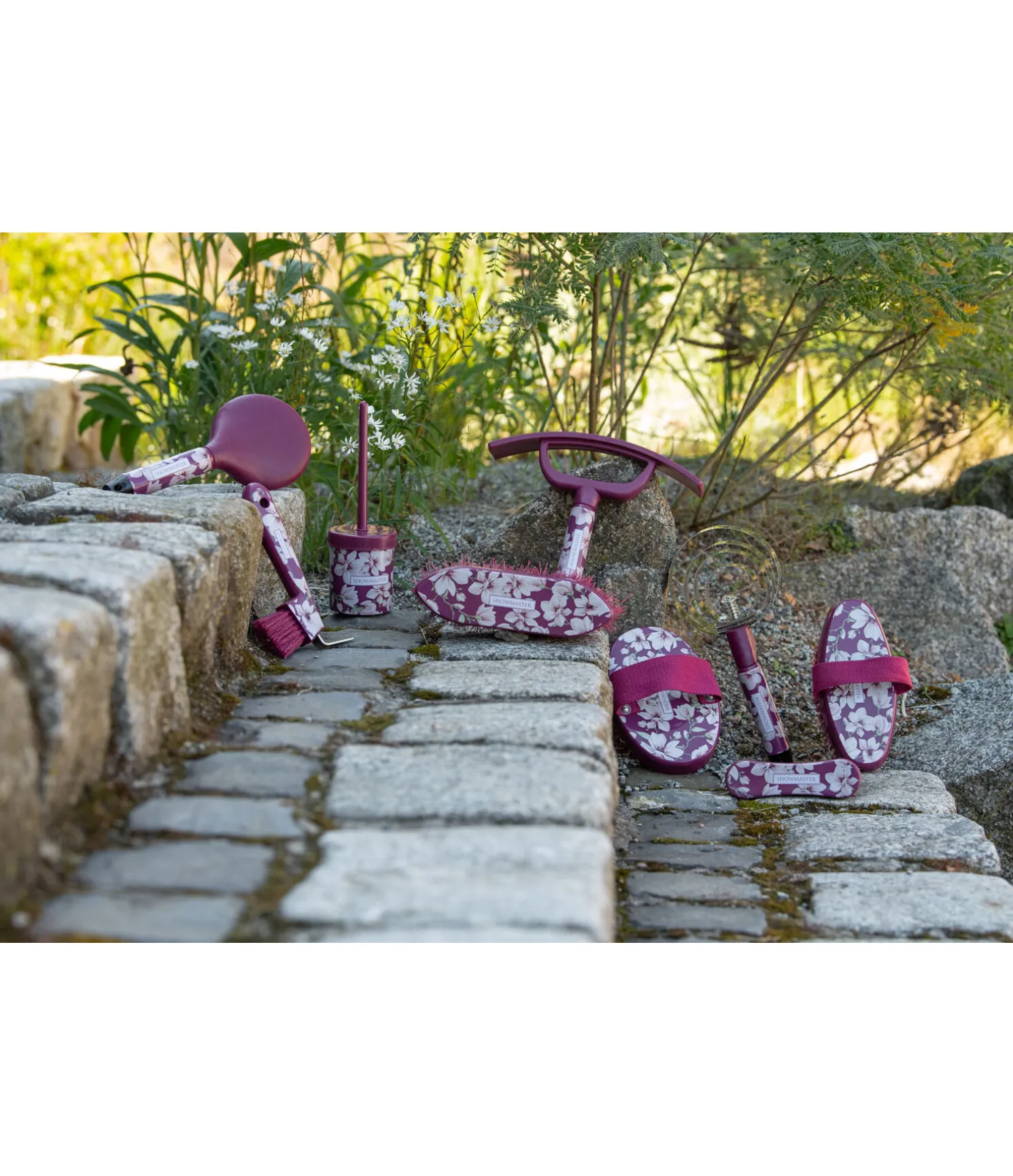 Brosse pour crinière et queue Pink Magnolia