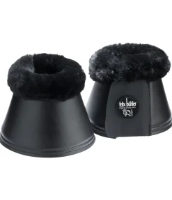 Cloches avec véritable fourrure d'agneau