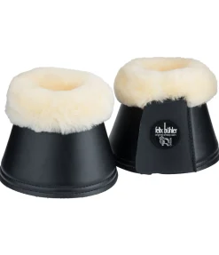 Cloches avec véritable fourrure d'agneau