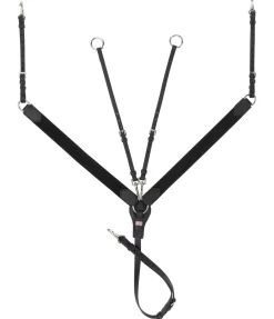 Collier de chasse en cuir gras Elastic Professional