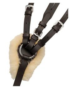 Collier de chasse élastique avec fourrure d'agneau Quick Fit
