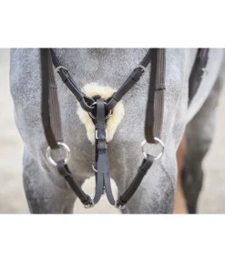 Collier de chasse élastique avec fourrure d'agneau Quick Fit