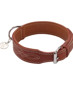 Collier en cuir pour chien Livorno