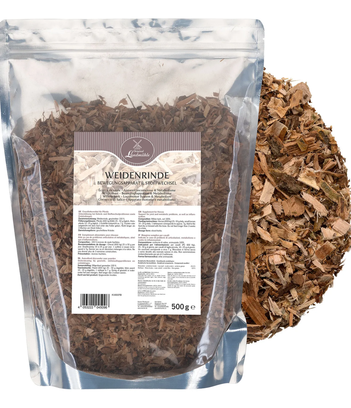 Écorce de saule pour cheval