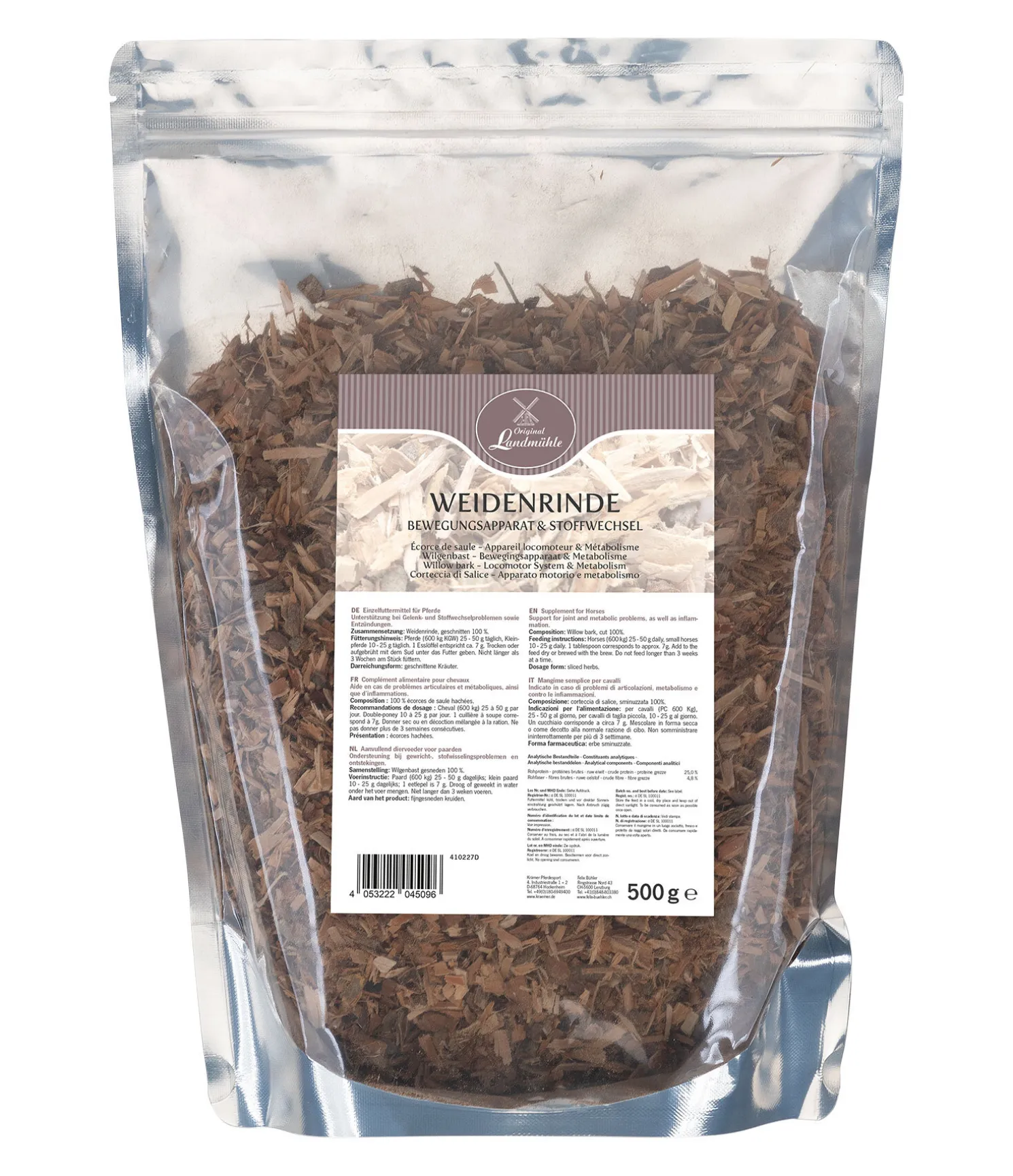 Écorce de saule pour cheval