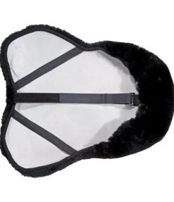 Couvre-siège en véritable fourrure d'agneau