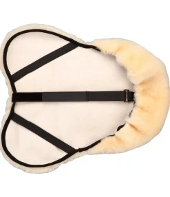 Couvre-siège en véritable fourrure d'agneau