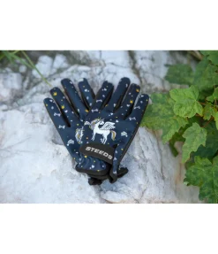 Gants d'équitation d'été enfant Unicorn