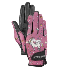 Gants d'équitation d'été enfant Unicorn