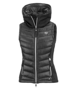 Gilet d'équitation bi-matière à capuche Zoey