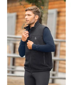 Gilet d'équitation bi-matière pour homme Chicago