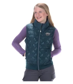 Gilet d'équitation bi-matière Enfant Sarah II