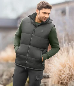 Gilet d'équitation matelassé homme Omaha