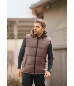 Gilet d'équitation matelassé homme Omaha