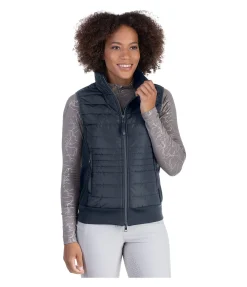 Gilet d'équitation softshell bi-matière Rika