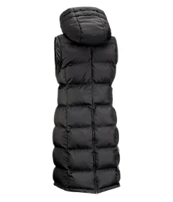 Gilet long à capuche Clara