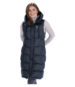 Gilet long à capuche Clara