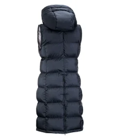 Gilet long à capuche Clara