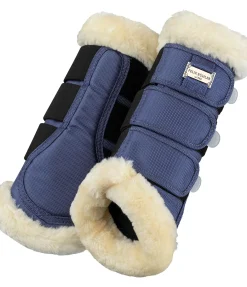 Guêtres de dressage en polaire Teddy Essential (postérieurs)