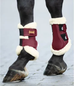 Guêtres de dressage en polaire Teddy Essential (antérieurs)