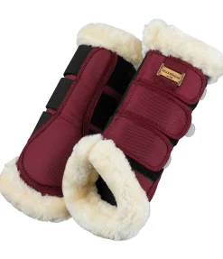 Guêtres de dressage en polaire Teddy Essential (postérieurs)