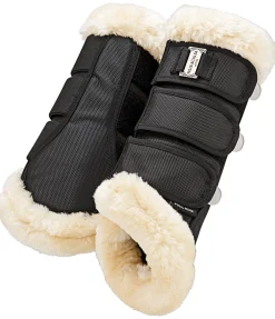 Guêtres de dressage en polaire Teddy Essential (postérieurs)