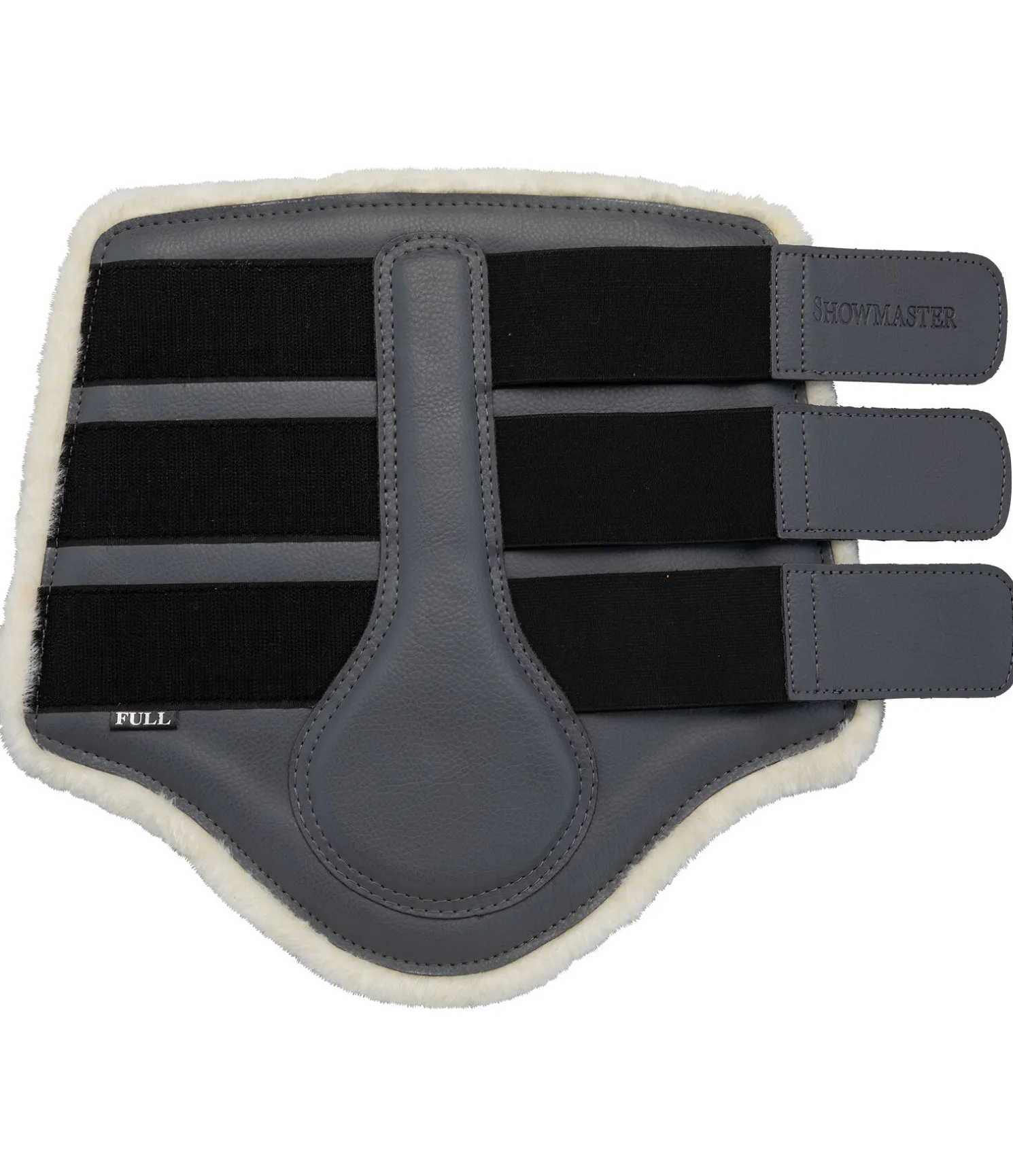 Guêtres de dressage postérieures en polaire Teddy