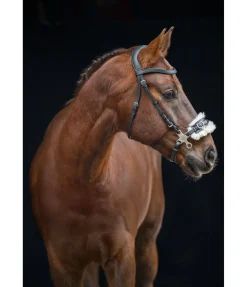 Hackamore avec doublure imitation fourrure