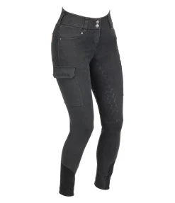 Jeans d'équitation grip taille haute Laura