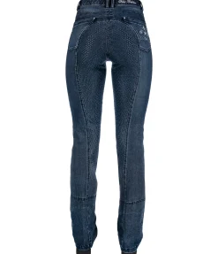 Jeans d'équitation jodhpur à fond intégral grip Lysann