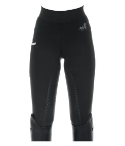 Legging d'équitation à fond intégral grip enfant Elija X