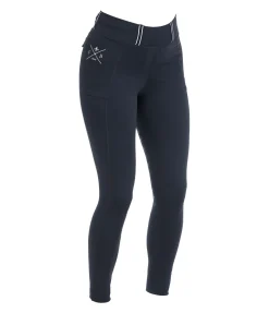 Legging d'équitation à fond intégral grip Malena
