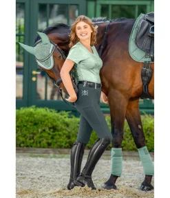 Legging d'équitation à fond intégral grip Malena