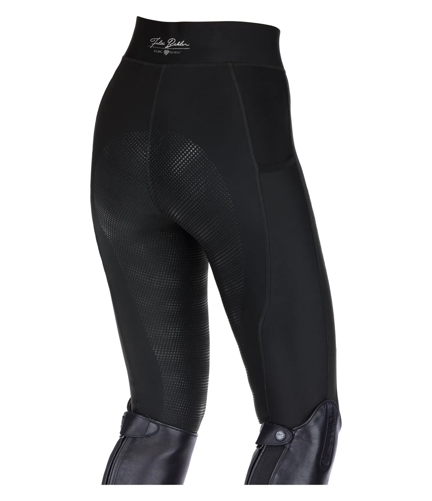 Legging d'équitation à fond intégral grip enfant Abigail II