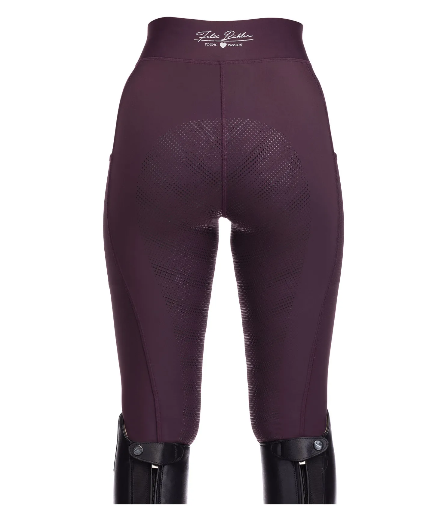 Legging d'équitation à fond intégral grip enfant Abigail II