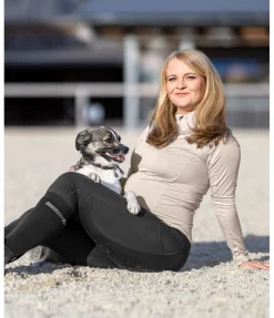 Legging d'équitation de grossesse grip Isi