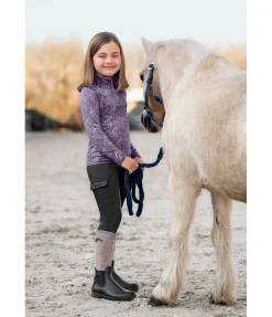 Legging d'équitation d'hiver à taille haute enfant Lio