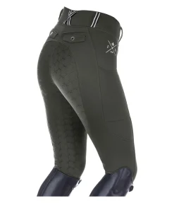 Legging d'équitation thermique avec fond intégral grip Juliette