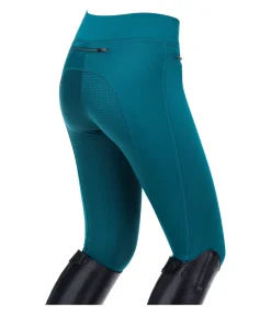 Legging d'équitation thermique à fond intégral grip enfant Elina