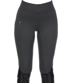 Legging d'équitation thermique à fond intégral Grip Hermine