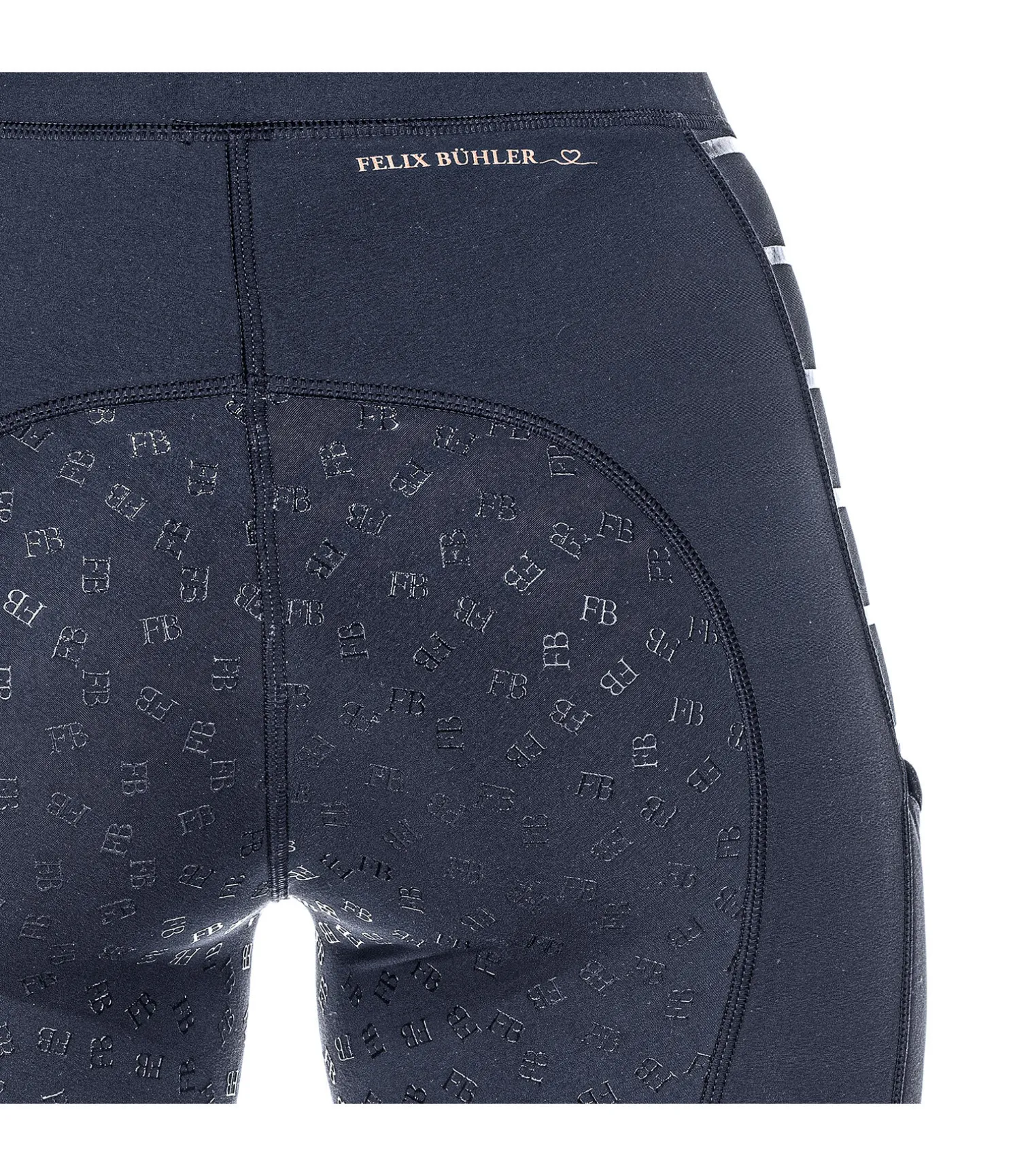 Legging d'équitation thermique à fond intégral grip enfant