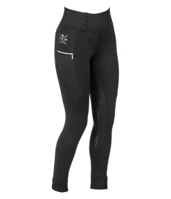 Legging d'équitation thermique à fond intégral grip Kassandra