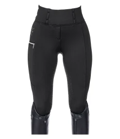 Legging d'équitation thermique à fond intégral grip Kassandra
