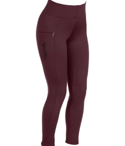 Legging d'équitation thermique à fond intégral Grip Hermine