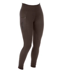 Legging d'équitation thermique à fond intégral Grip Hermine