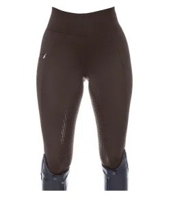 Legging d'équitation thermique à fond intégral Grip Hermine