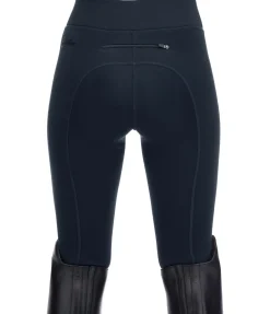 Legging d'équitation thermique à basanes Grip enfant Elia