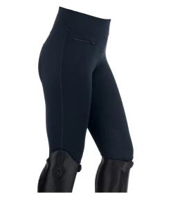 Legging d'équitation thermique à basanes Grip enfant Elia