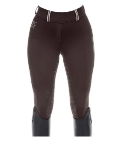 Legging d'équitation thermique avec fond intégral grip Juliette